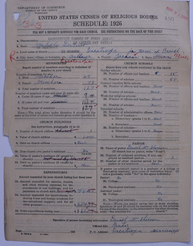 Scan of Reorganized Church of Jesus Christ of Latter Day Saints: 450