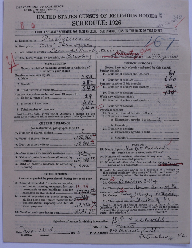 Scan of Presbyterian Church in the United States: 542