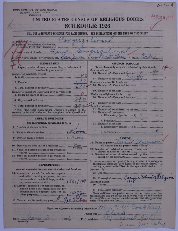 Scan of Congregational Churches: 4996