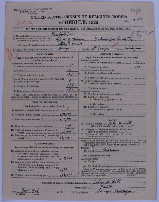 Scan of Presbyterian Church in the United States of America: 4107
