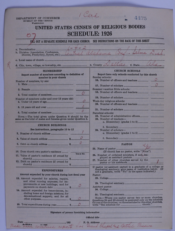 Scan of African Methodist Episcopal Church: 4475