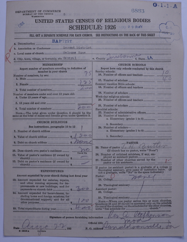 Scan of Negro Baptists: 6883