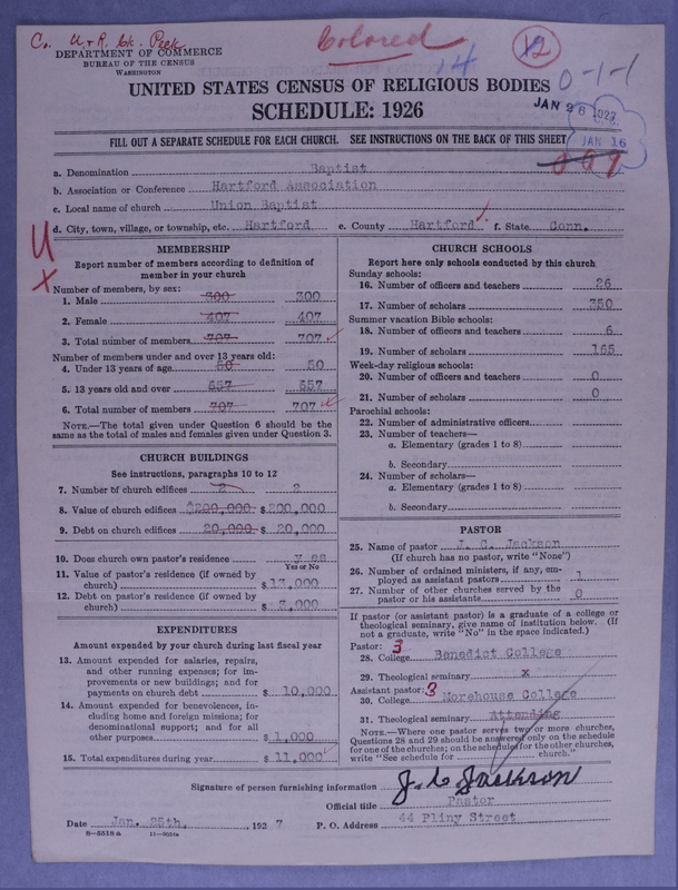 Scan of Negro Baptists: 14