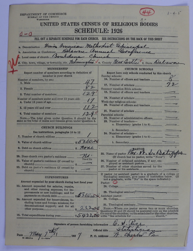 Scan of Union American Methodist Episcopal Church: 44