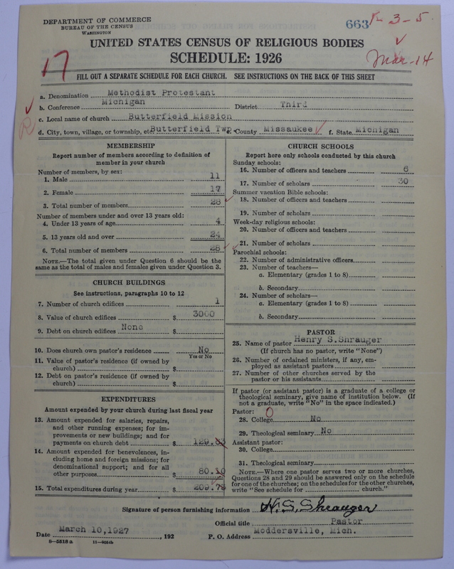 Scan of Methodist Protestant Church: 663