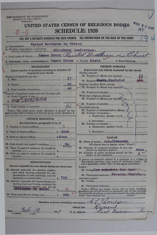 Scan of Church of the United Brethren in Christ: 87
