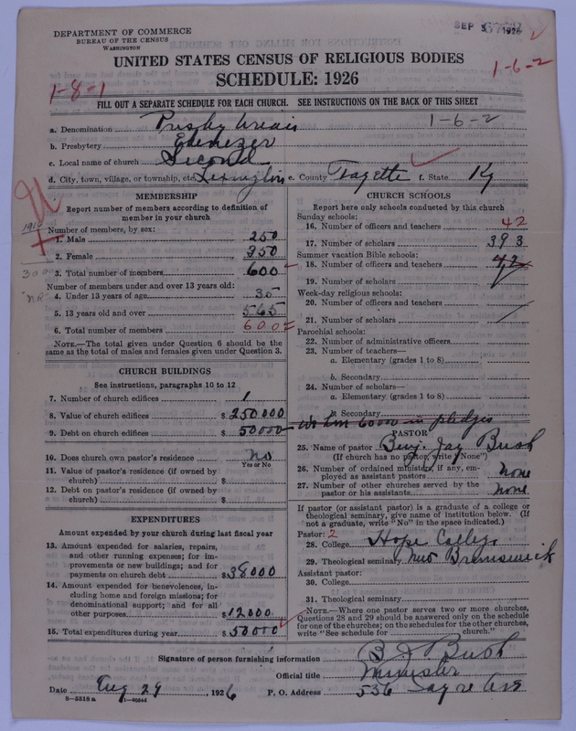Scan of Presbyterian Church in the United States of America: 6772
