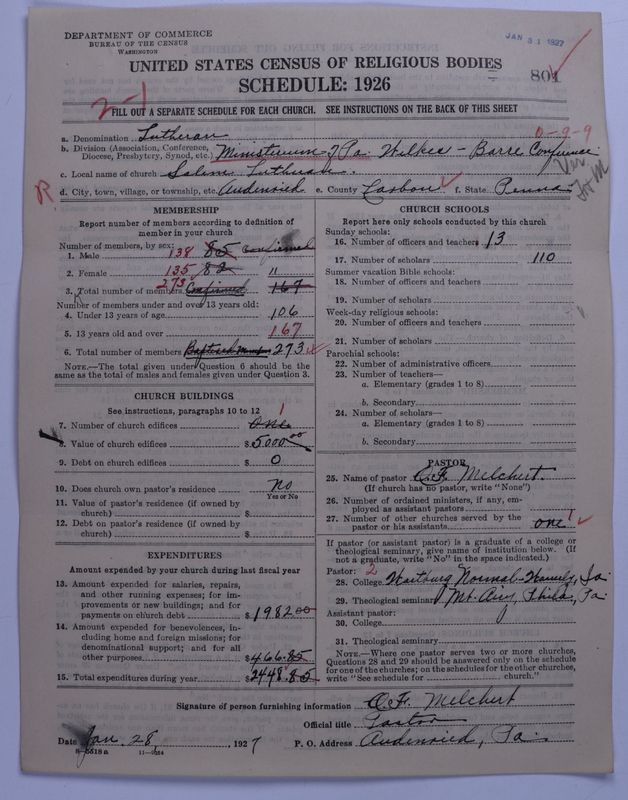 Scan of United Lutheran Church in America: 801