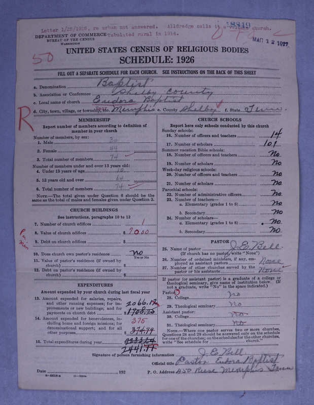 Scan of Southern Baptist Convention: 18849