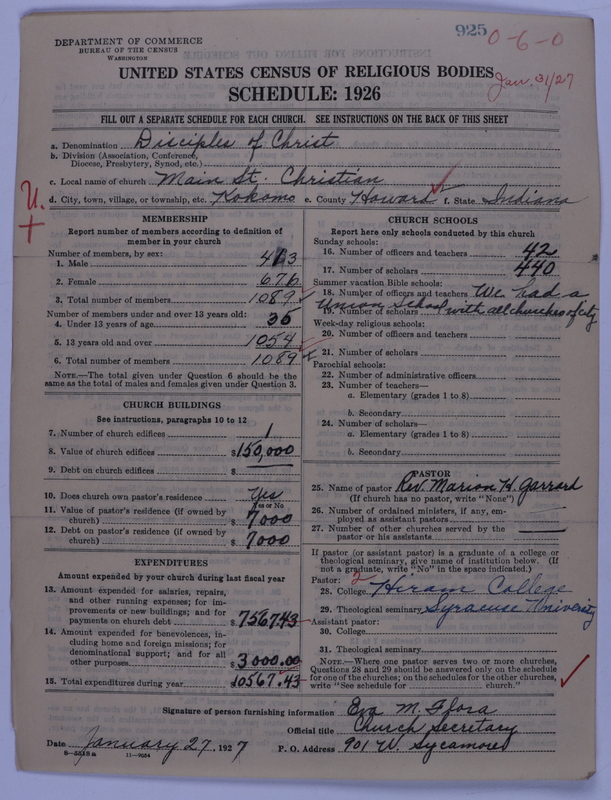 Scan of Disciples of Christ: 925
