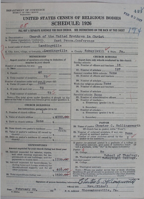 Scan of Church of the United Brethren in Christ: 449