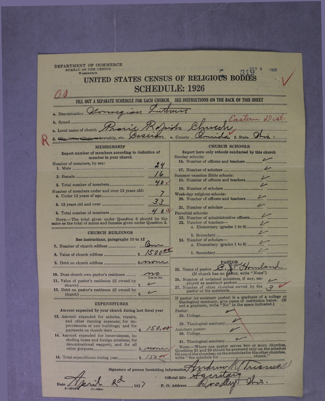 Scan of Norwegian Lutheran Church of America: 319