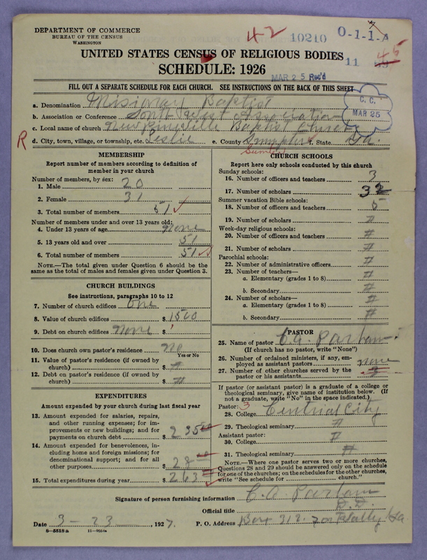 Scan of Negro Baptists: 10210