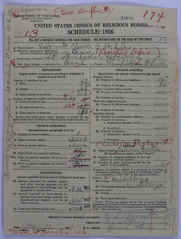 Scan of Reformed Church in the United States: 1006