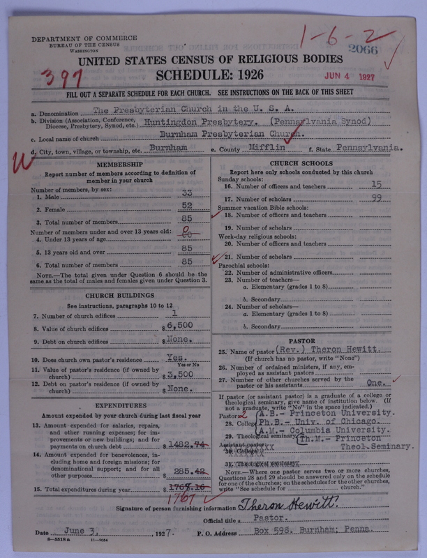 Scan of Presbyterian Church in the United States of America: 2066