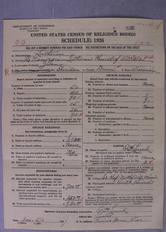 Scan of Norwegian Lutheran Church of America: 222