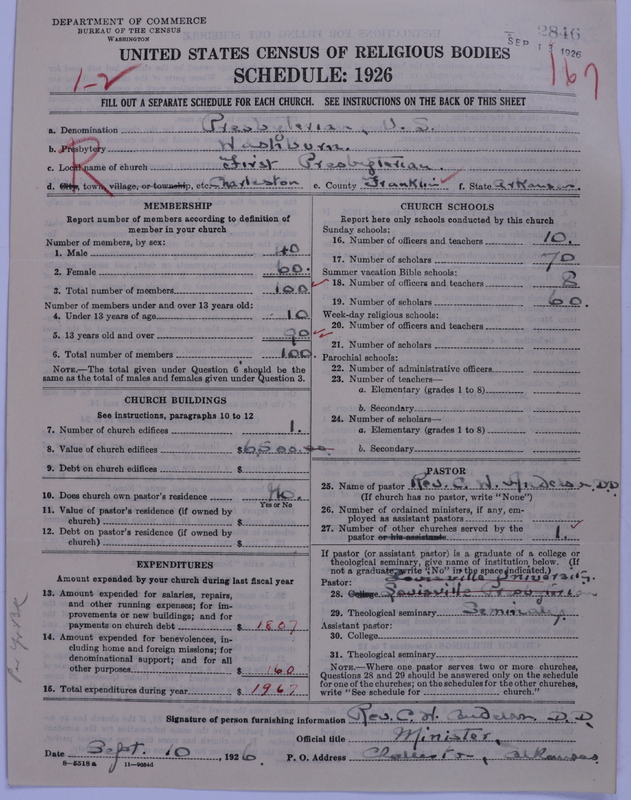 Scan of Presbyterian Church in the United States: 2846