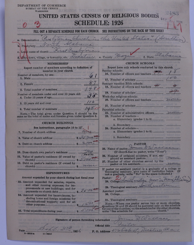 Scan of Presbyterian Church in the United States: 2483