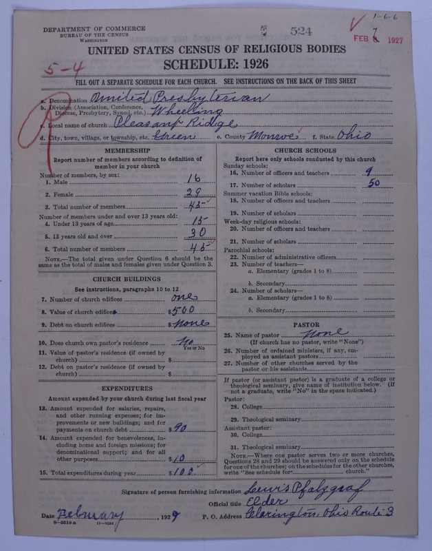 Scan of United Presbyterian Church of North America: 524