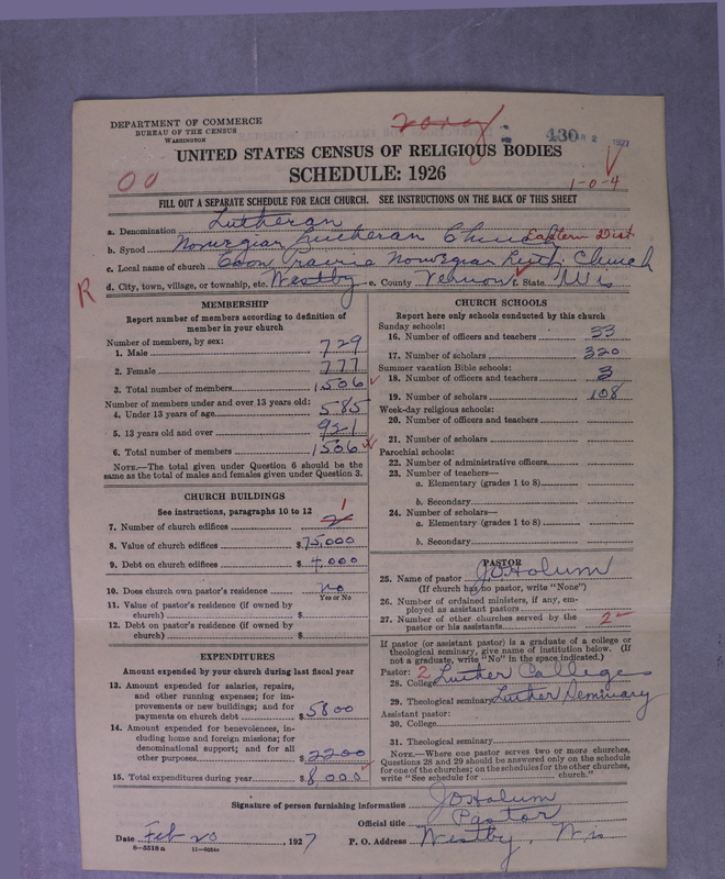 Scan of Norwegian Lutheran Church of America: 430