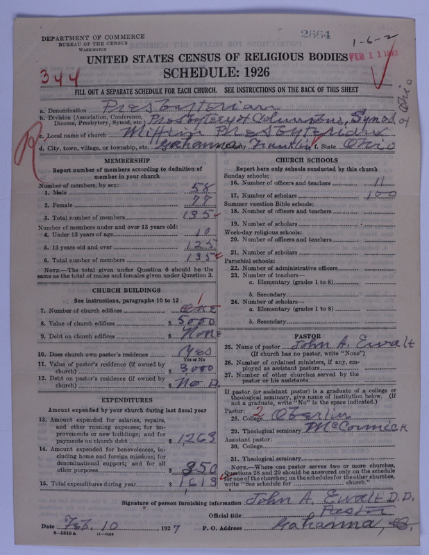 Scan of Presbyterian Church in the United States of America: 2664