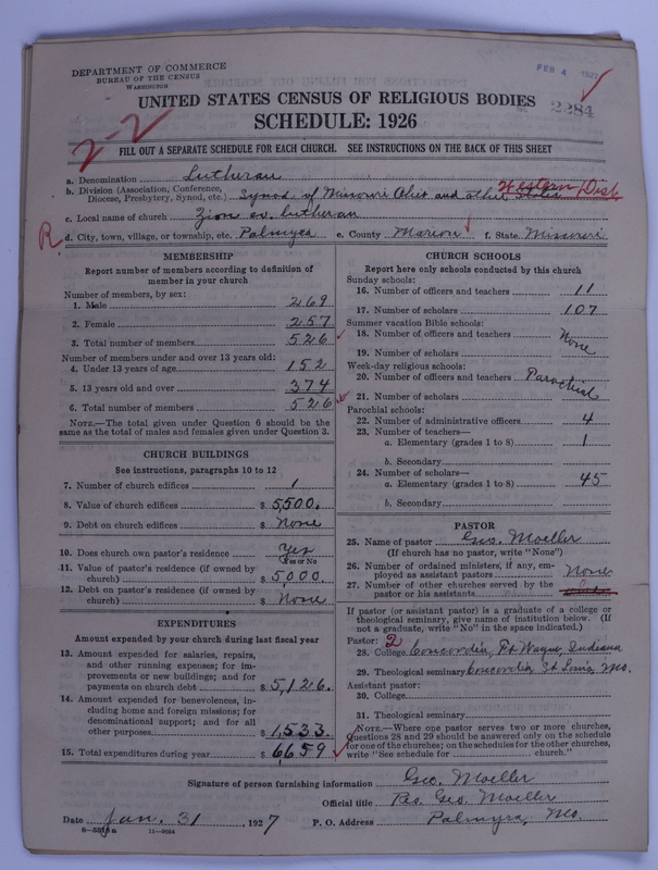 Scan of Evangelical Lutheran Synodical Conference of America: Evangelical Lutheran Synod of Missouri, Ohio, and Other States: 2284