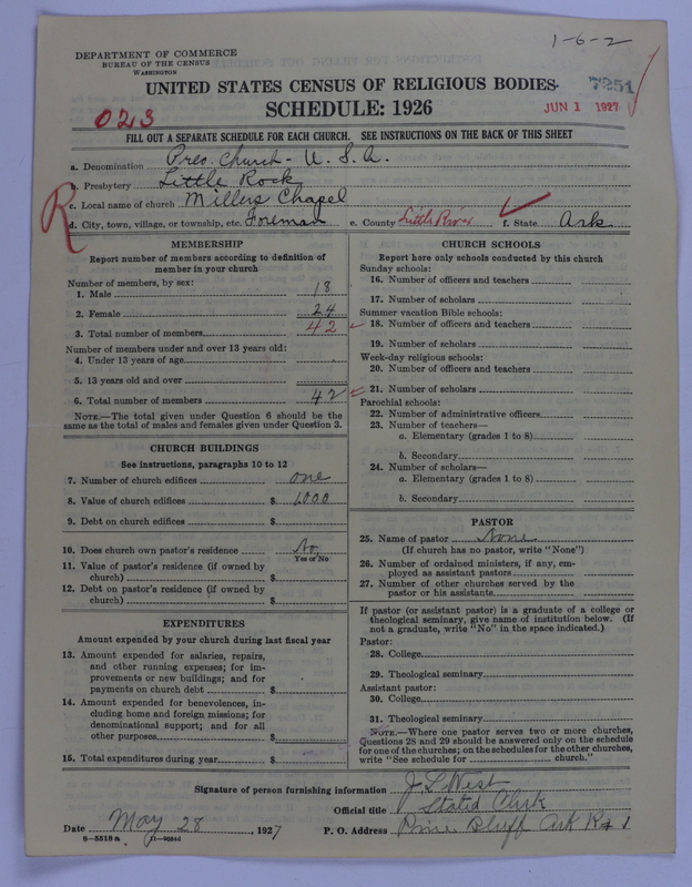 Scan of Presbyterian Church in the United States of America: 7251