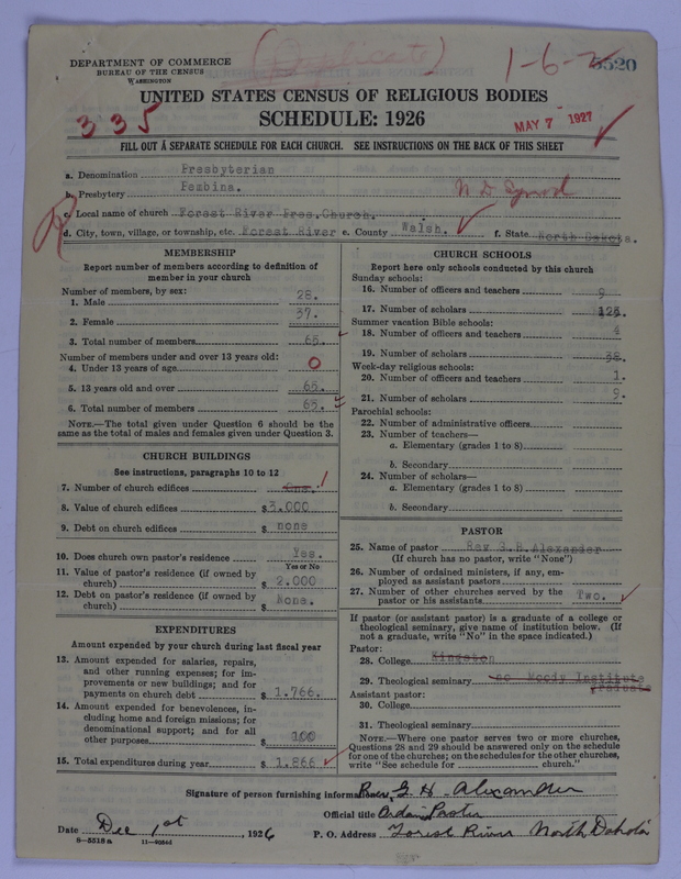 Scan of Presbyterian Church in the United States of America: 5520