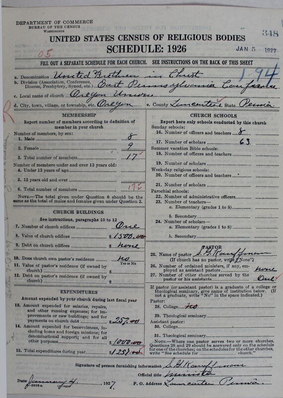 Scan of Church of the United Brethren in Christ: 348