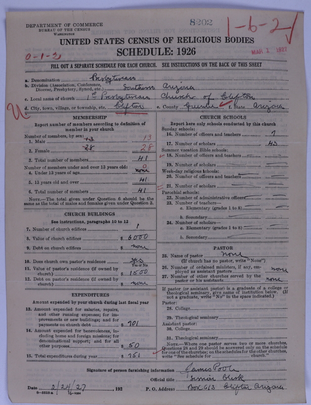 Scan of Presbyterian Church in the United States of America: 8202