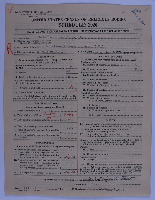 Scan of Church of Christ, Scientist: 784