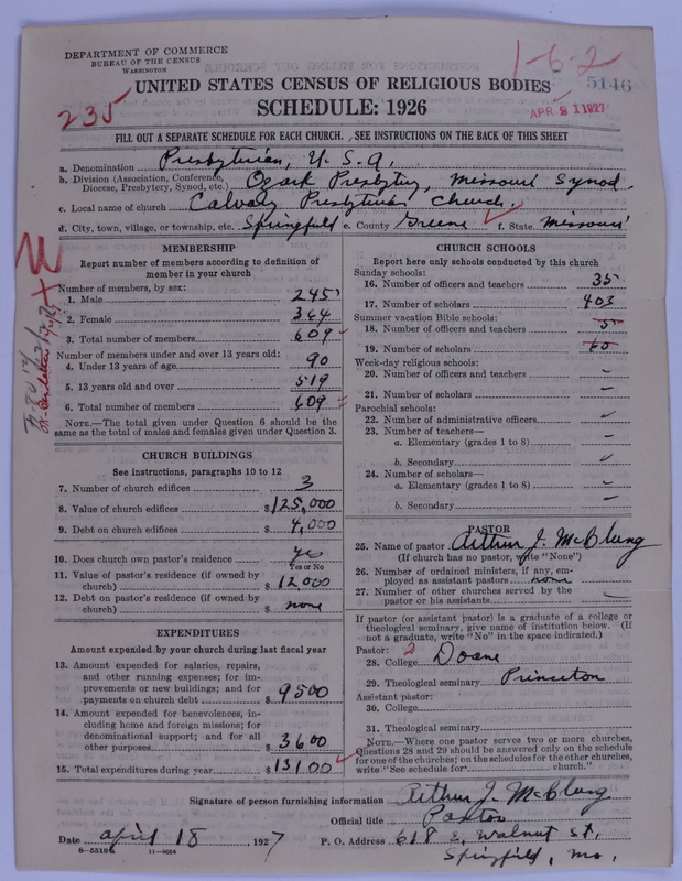 Scan of Presbyterian Church in the United States of America: 5146