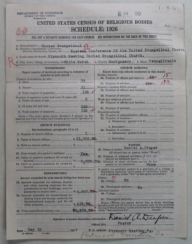 Scan of Evangelical Congregational Church: 99