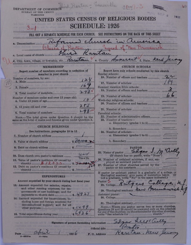 Scan of Reformed Church in America: 423