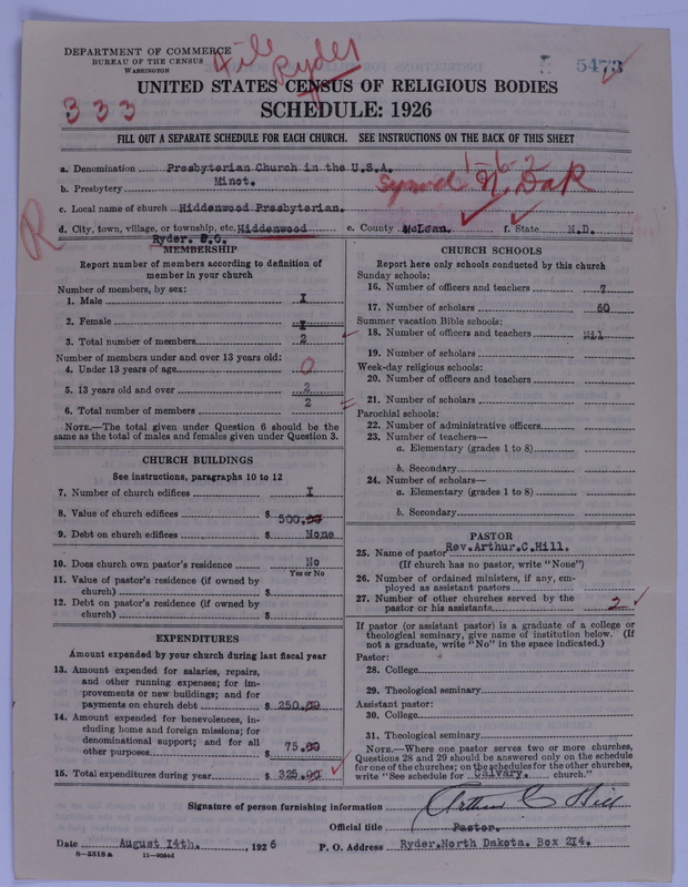 Scan of Presbyterian Church in the United States of America: 5473