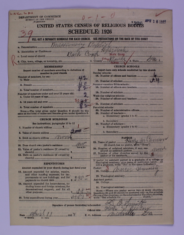 Scan of Southern Baptist Convention: 4526