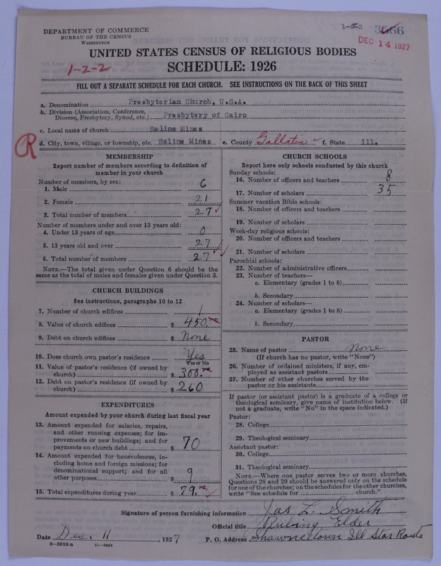 Scan of Presbyterian Church in the United States of America: 3566