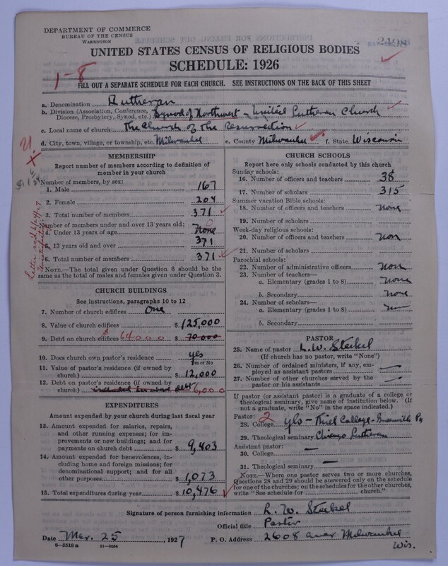 Scan of United Lutheran Church in America: 2498