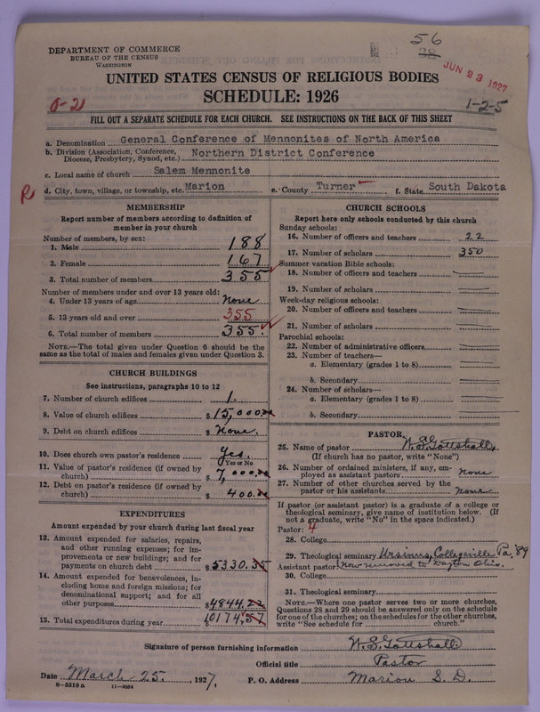 Scan of General Conference of the Mennonite Church of North America: 56