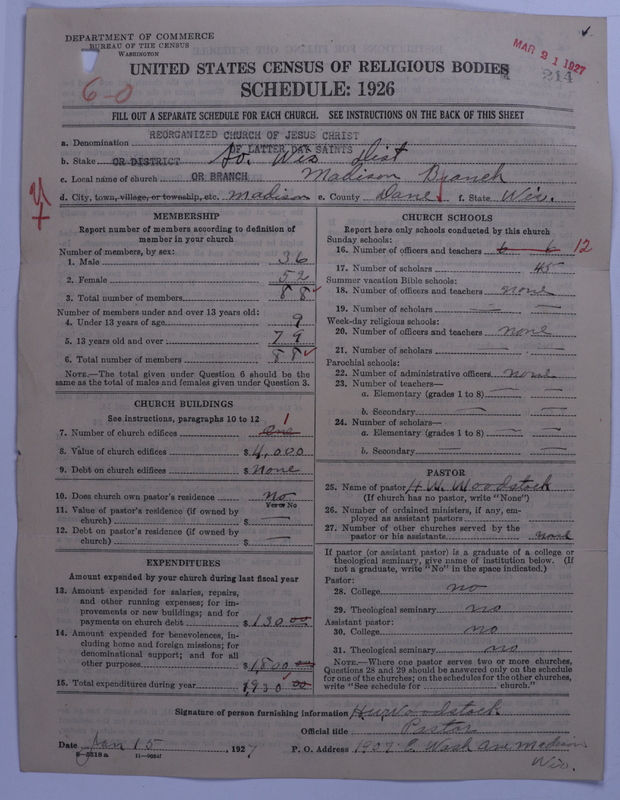 Scan of Reorganized Church of Jesus Christ of Latter Day Saints: 214
