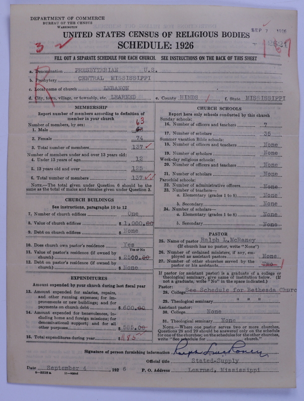 Scan of Presbyterian Church in the United States: 2621