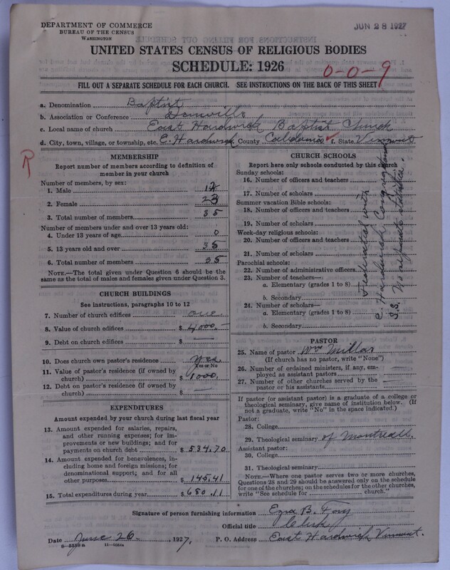 Scan of Federated Churches: 47