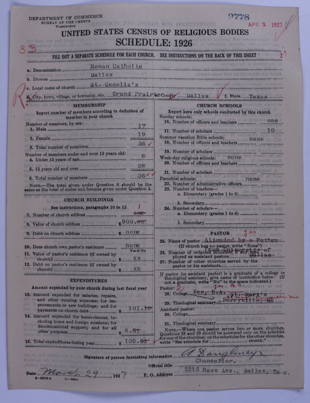 Scan of Roman Catholic Church: 9778