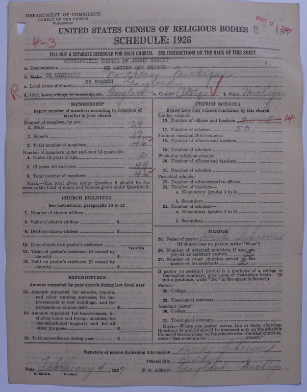 Scan of Reorganized Church of Jesus Christ of Latter Day Saints: 187