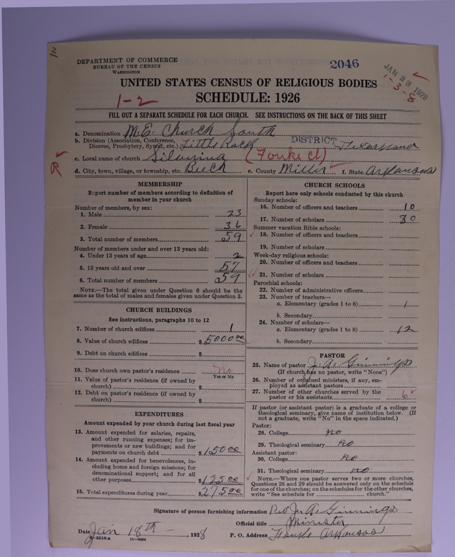 Scan of Methodist Episcopal Church, South: 2046