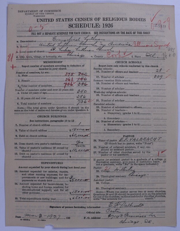 Scan of United Lutheran Church in America: 2319