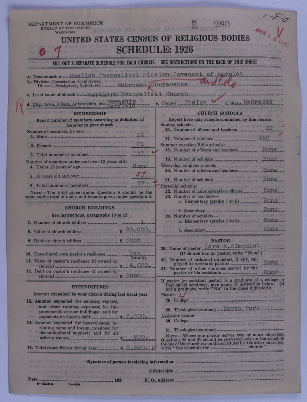 Scan of Swedish Evangelical Mission Covenant of America: 280