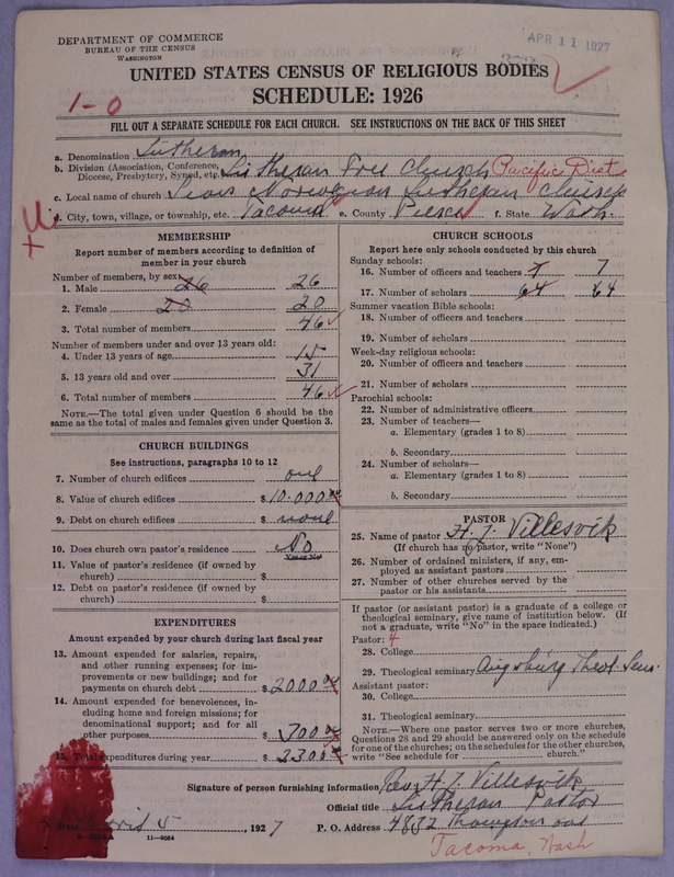 Scan of Lutheran Free Church: 372