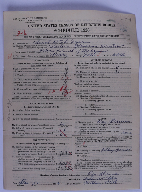 Scan of Church of the Nazarene: 998