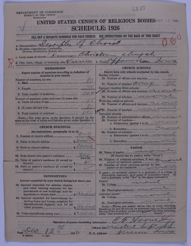 Scan of Disciples of Christ: 2127